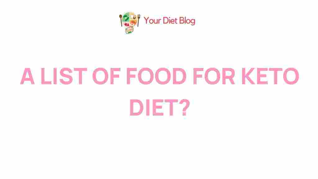 keto-diet-food-list