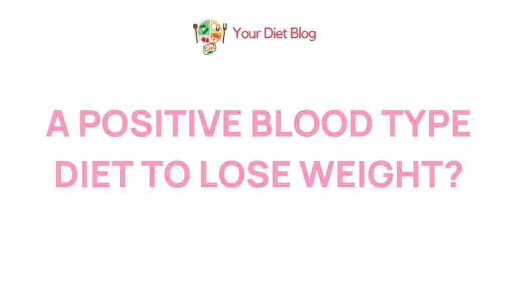 blood-type-diet-weight-loss