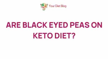 Unveiling the Benefits of Black Eyed Peas on a Keto Diet