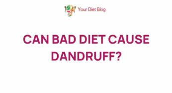 Unraveling the Link Between Diet and Dandruff