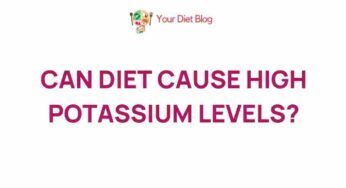 Unveiling the Surprising Connection Between Diet and Potassium Levels