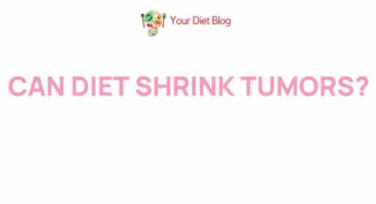 Unveiling the Power of Nutrition: Can Diet Shrink Tumors?