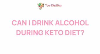Unveiling the Truth: Alcohol Consumption on the Keto Diet