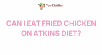 Uncovering the Truth: Fried Chicken and the Atkins Diet