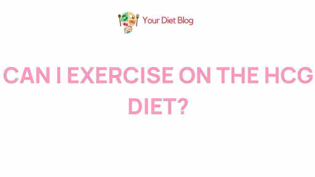 hcg-diet-exercise-myths-facts