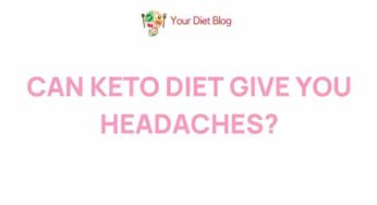 Unveiling the Mysterious Link Between Keto Diet and Headaches