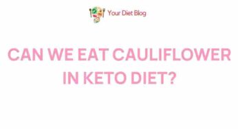 Unveiling the Hidden Truths of Cauliflower in the Keto Diet