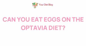 Unveiling the Truth: Are Eggs Allowed on the Optavia Diet?