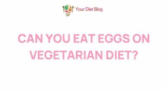 Unveiling the Truth: Eggs and the Vegetarian Diet