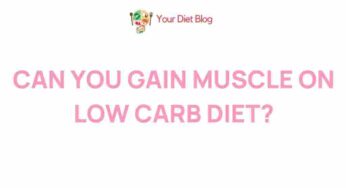 Unveiling the Truth: Building Muscle on a Low Carb Diet