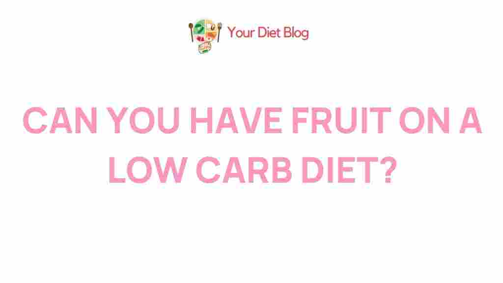 fruit-low-carb-diet