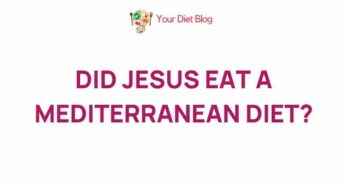 Unveiling the Ancient Diet Secrets of Jesus