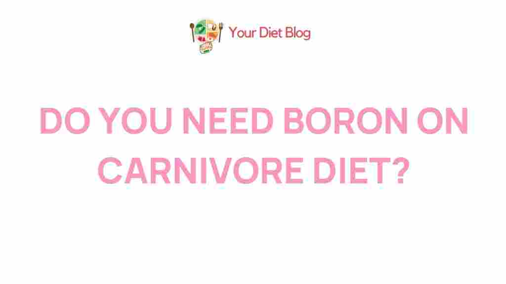 importance-of-boron-carnivore-diet