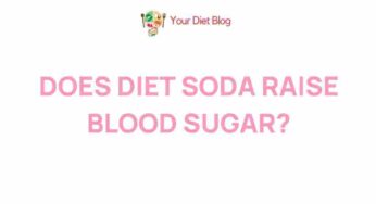 Unveiling the Surprising Link Between Diet Soda and Blood Sugar Levels