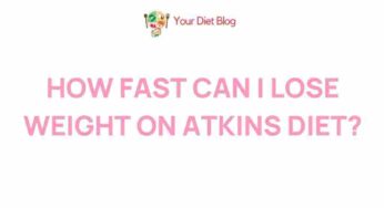 Unveiling the Rapid Weight Loss Secrets of the Atkins Diet