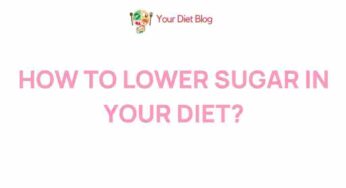 Unveiling the Secrets to Reducing Sugar Intake