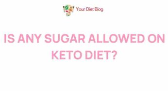 Uncovering the Truth Behind Sugar on the Keto Diet