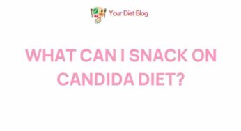 Unveiling the Best Snacks for a Candida Diet