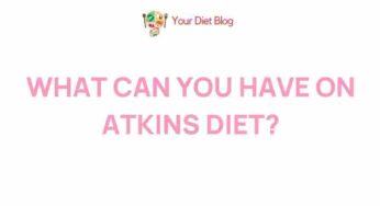 Unveiling the Surprising Foods Allowed on the Atkins Diet