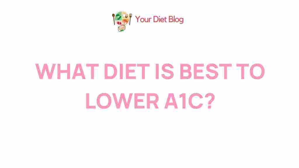 best-diet-to-lower-A1C